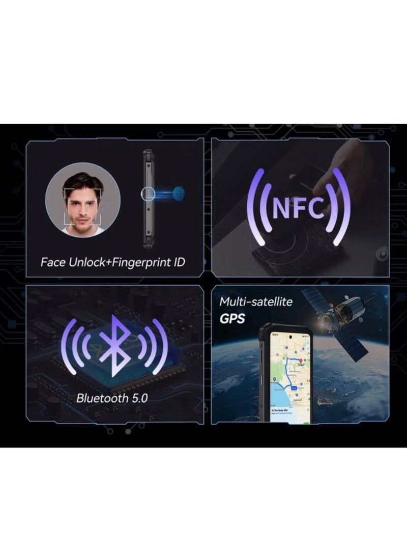 Cubot Mini Smartphone Android 15 Cubot KingKong MINI 4, 4.7-Inch mini screen, 90Hz, 4700mAh, 6RAM+128GB ROM, Mini Phone, NFC - Image 2